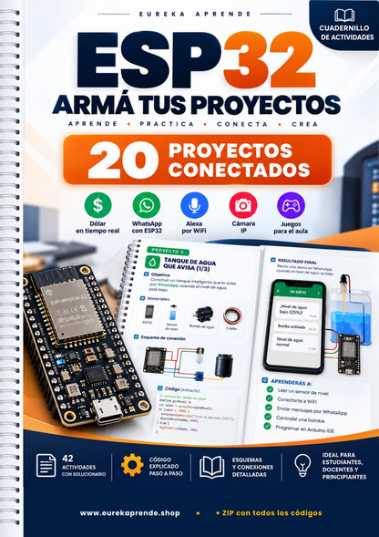ESP32 : 20 proyectos conectados