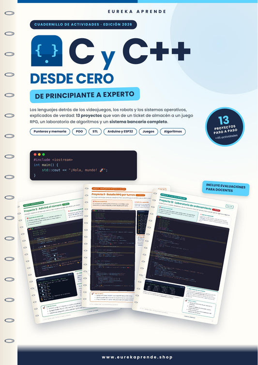 C y C++ de Principiante a Experto
