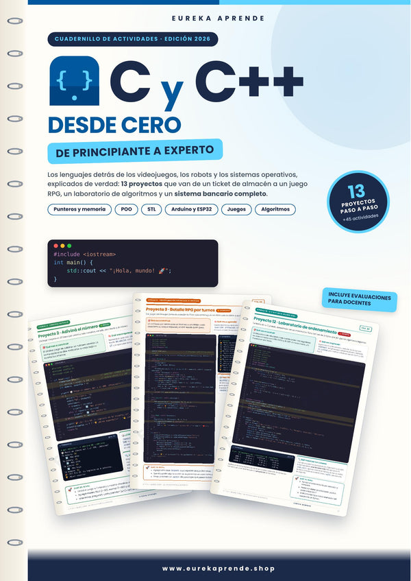 C y C++ de Principiante a Experto