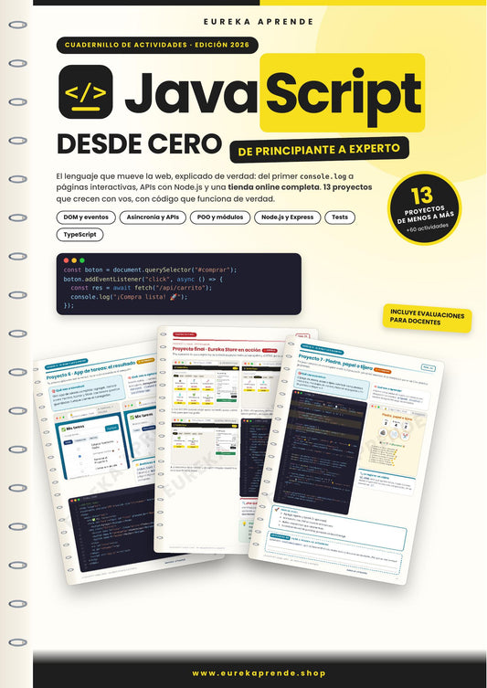 JavaScript desde Cero: De principiante a experto