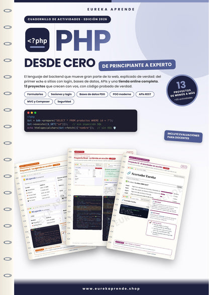 PHP desde Cero · De principiante a experto