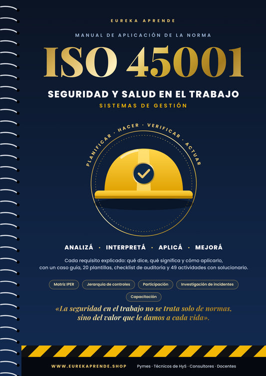 Manual de aplicación | ISO 45001 Seguridad y Salud Ocupacional