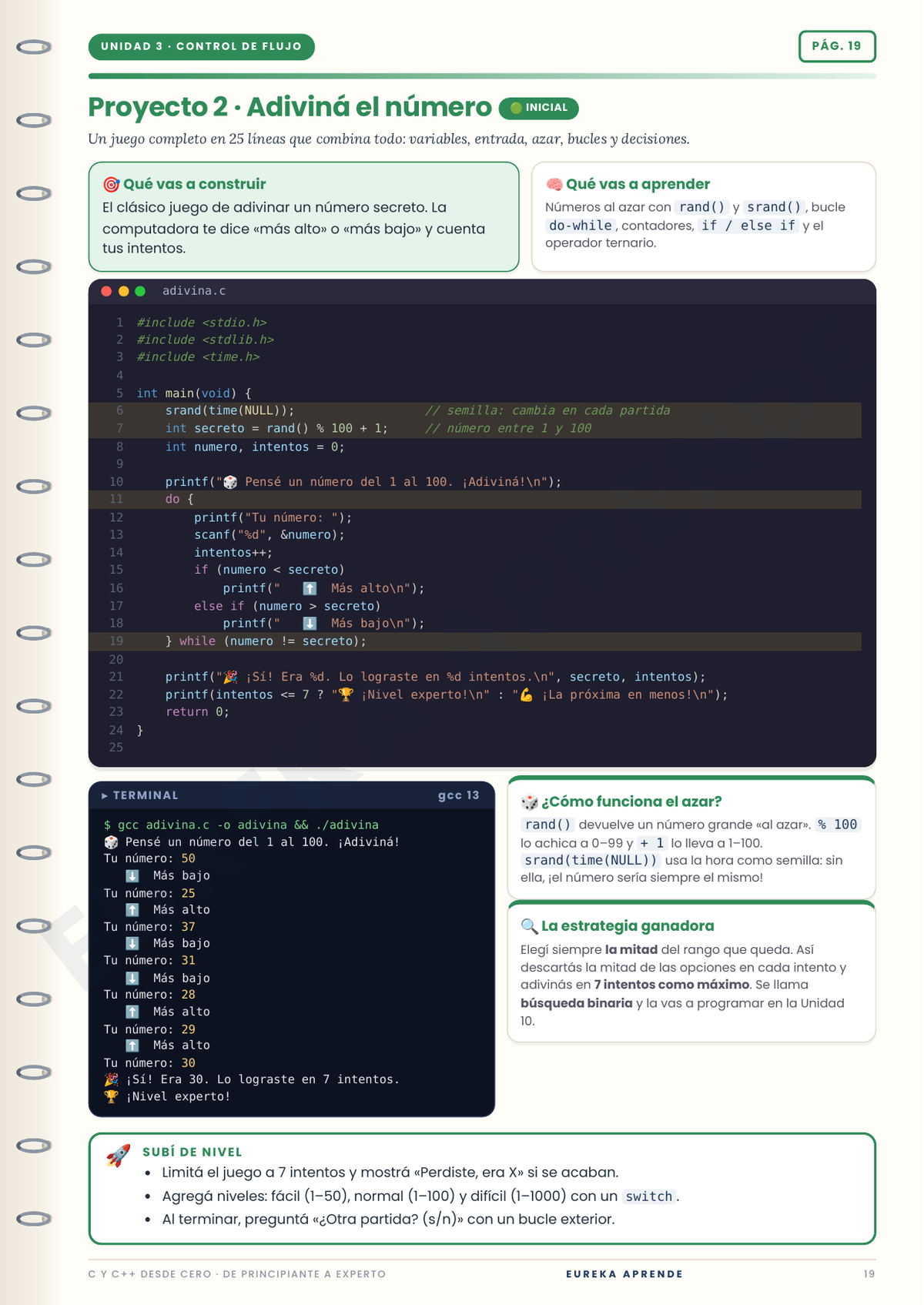 C y C++ de Principiante a Experto