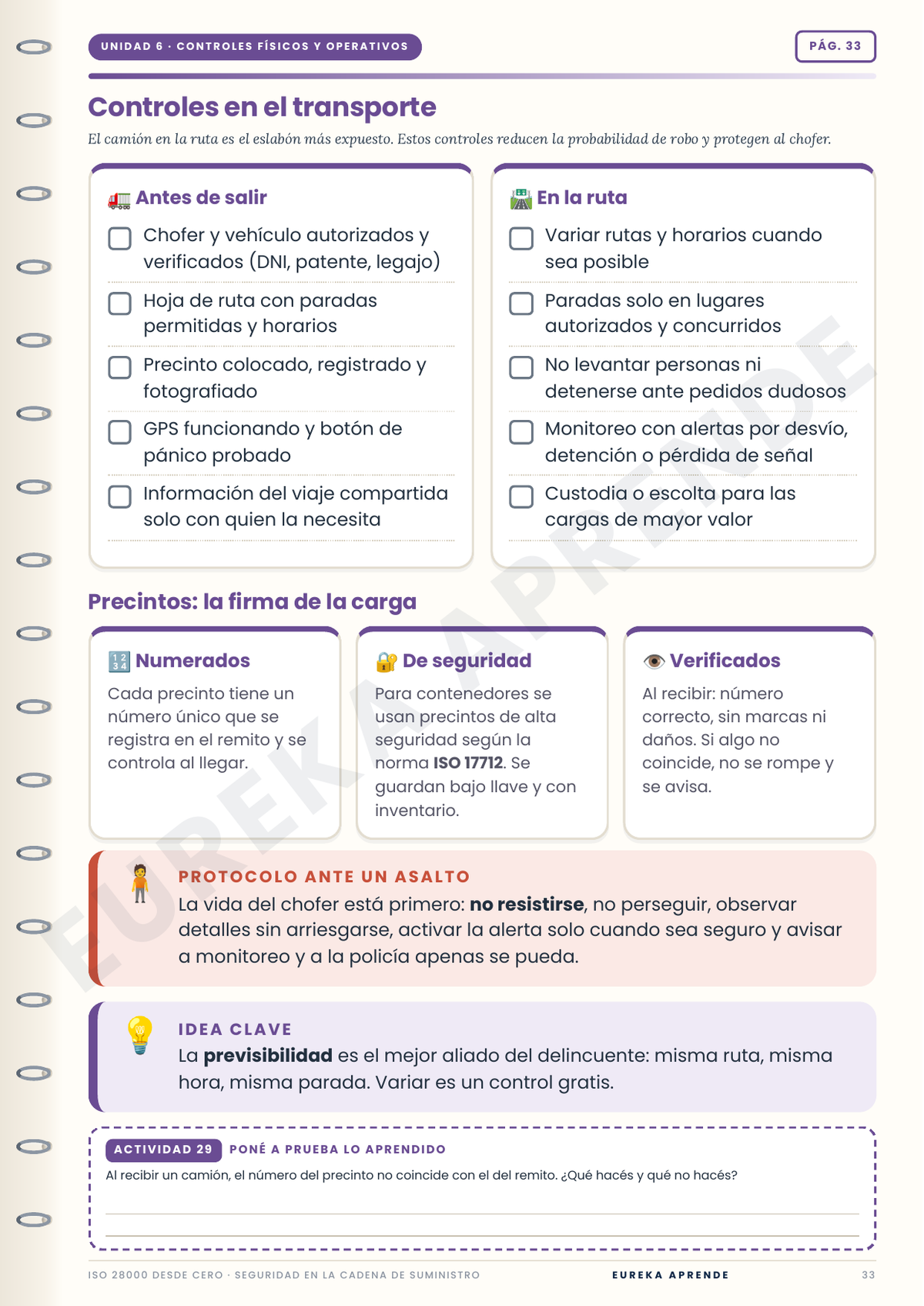 Seguridad en la cadena de suministros: ISO 28000