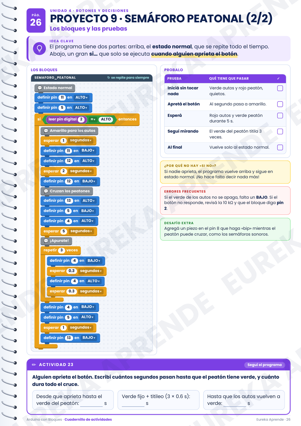 Arduino con bloques: Programa proyectos reales sin escribir código