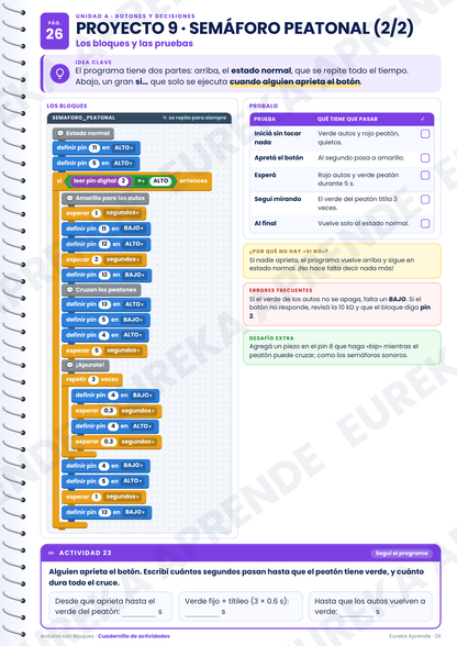 Arduino con bloques: Programa proyectos reales sin escribir código